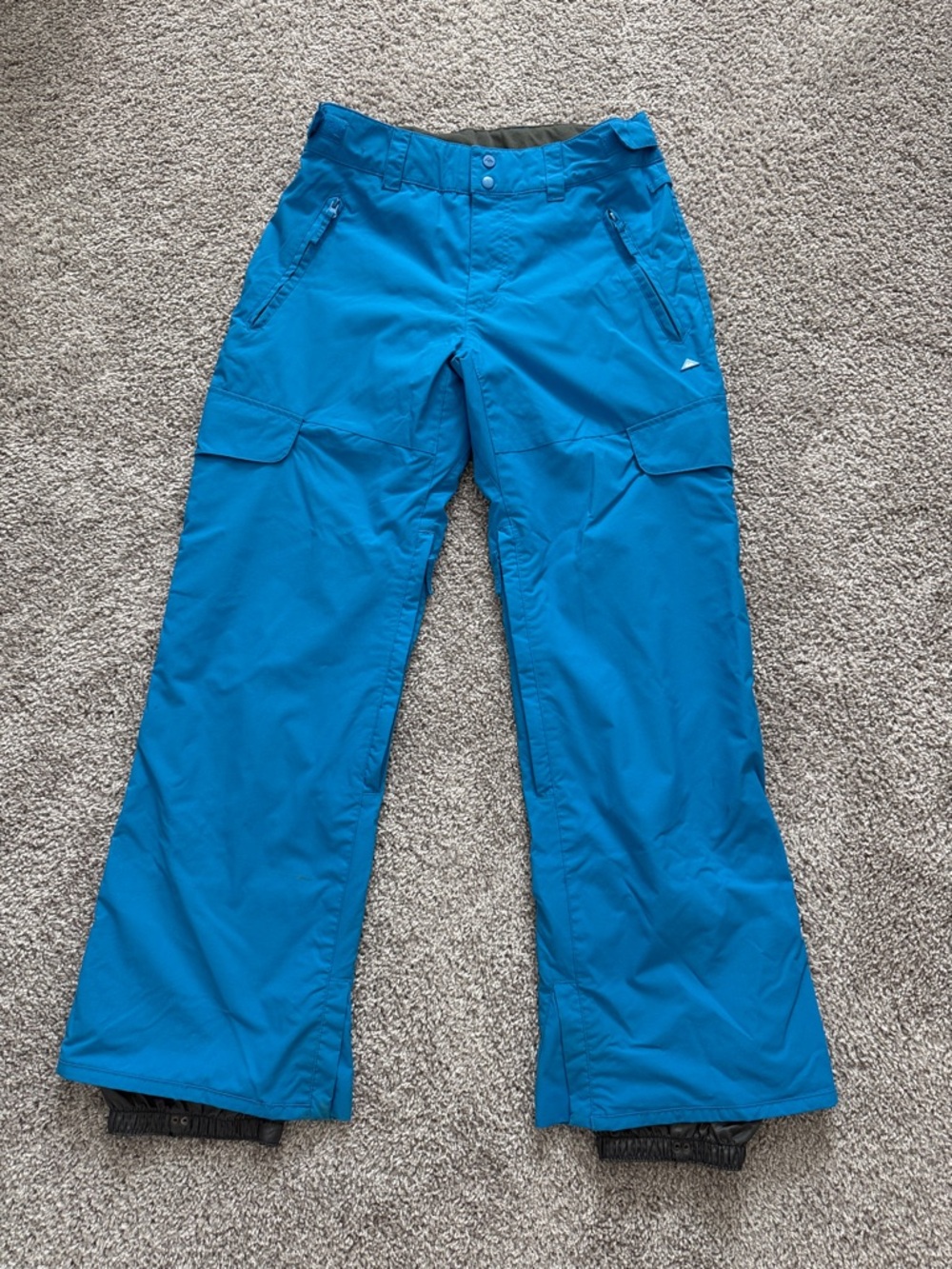 Quiksilver Quiktech Blue Mens Ski Snowboard Snow Pants - Size M